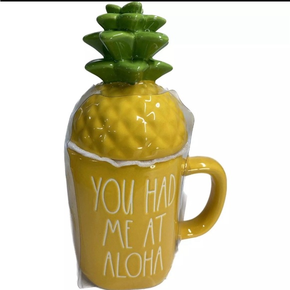 Rae Dunn “ You Had Me at Aloha “ Coffee Mug / Cup - Picture 2 of 3